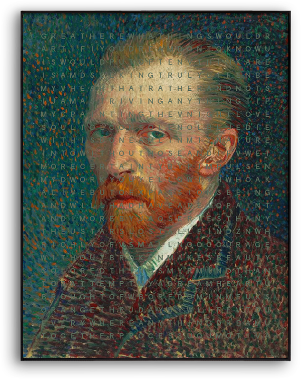 no quotes Vincent Van Gogh by Motiva